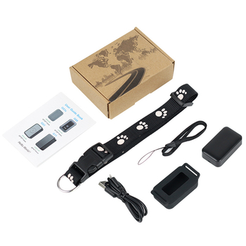 GPS тракер за домашни любимци | IP67 водоустойчив, реално време позициониране | GPS точност 10 м, 32GB памет, SOS и аларми за геозона