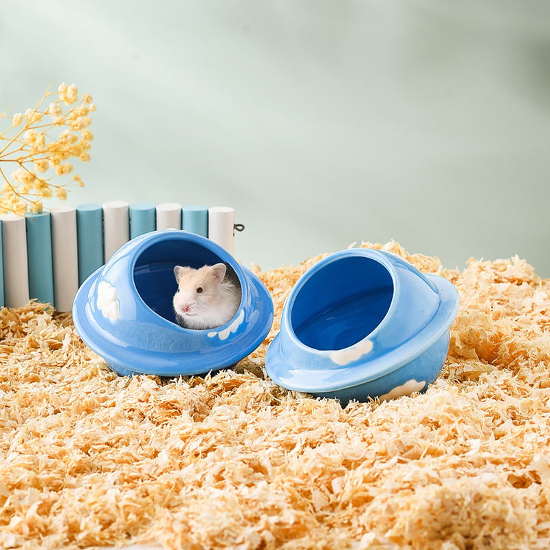Keramičko gnijezdo za hamstera u obliku planete - materijal: keramika; podrijetlo: Chaozhou, Kina; sezona: univerzalna; pogodno za: hamstera