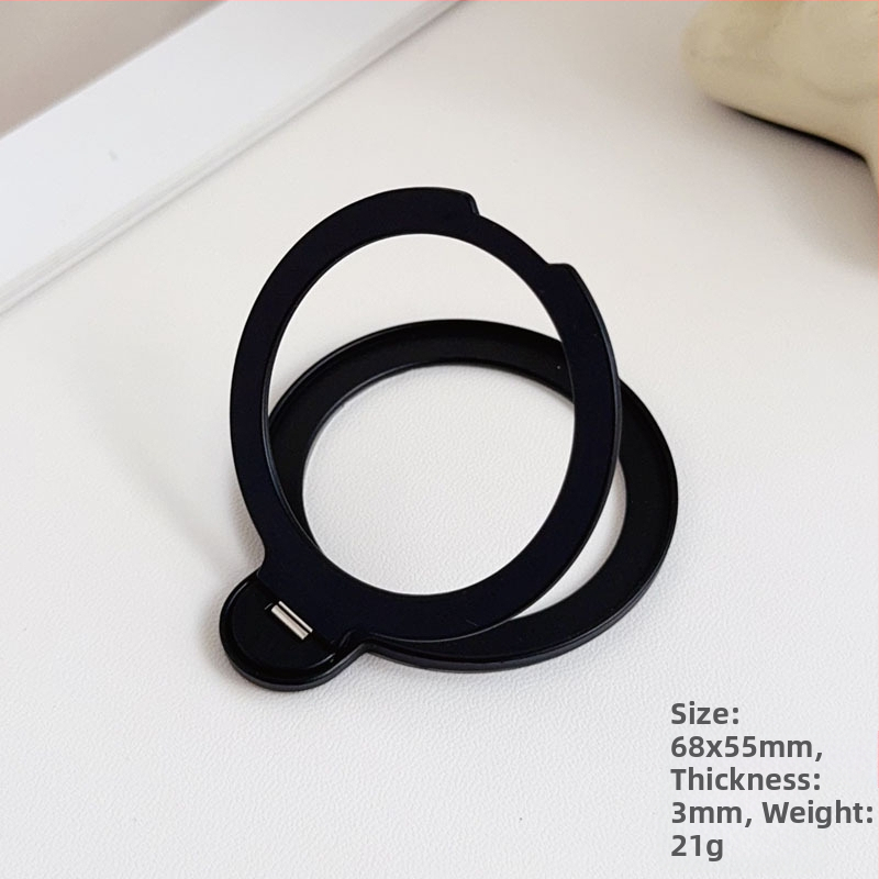 Auto držač s 360° rotacijom, magnetska snaga N52, nehrđajuće željezo, univerzalni držač prstena