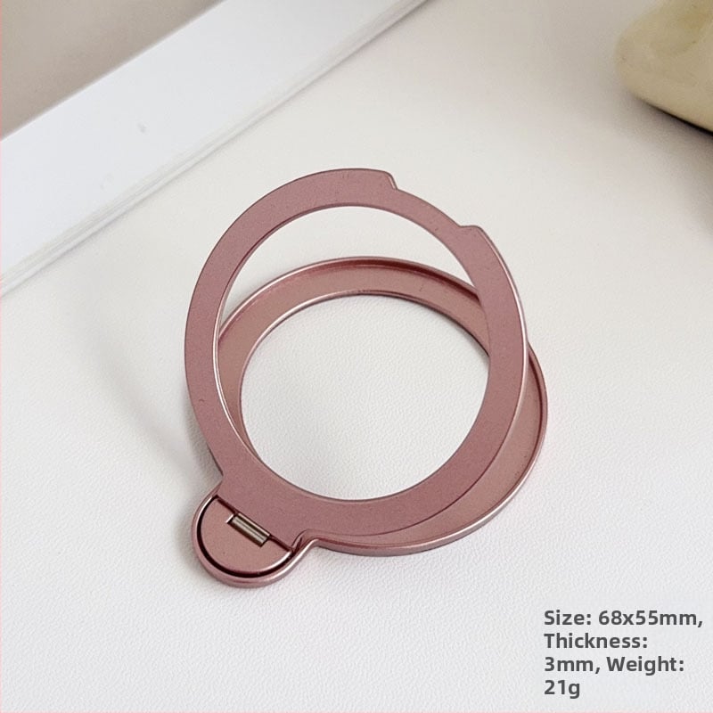 Auto držač s 360° rotacijom, magnetska snaga N52, nehrđajuće željezo, univerzalni držač prstena