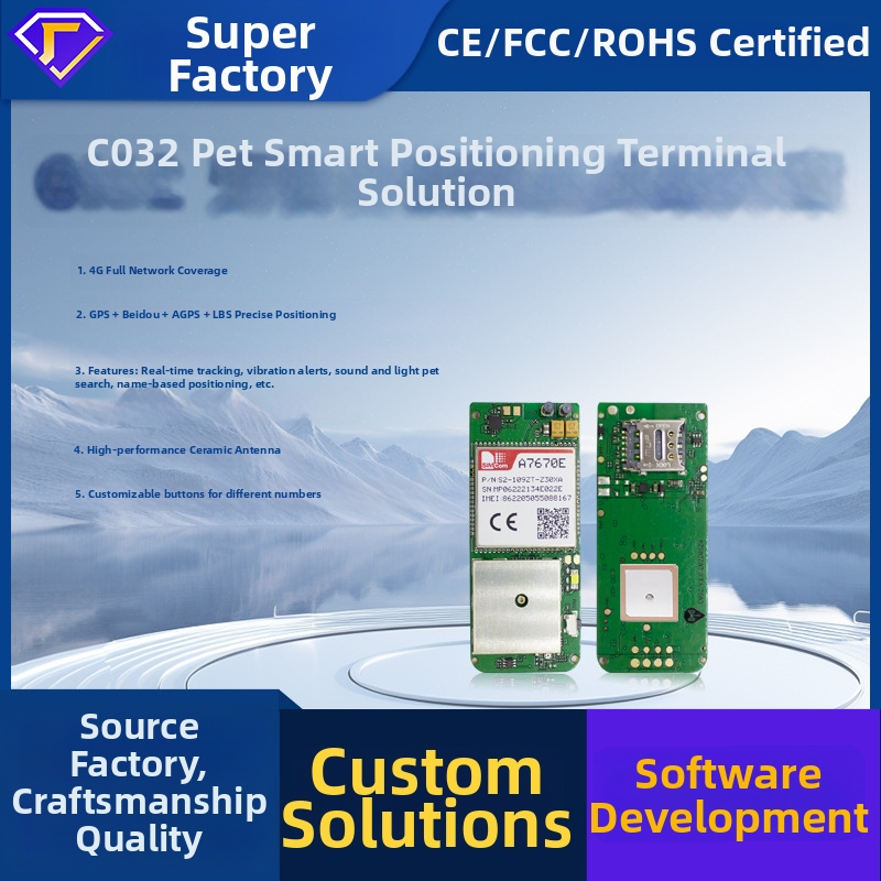 GPS lokátor pre domáce zvieratá 4G, GPS sledovanie, Anti-Lost systém, Kapacita 10000+