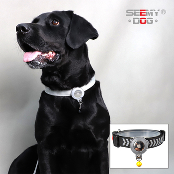 Etui za locator na kaiš za kućne ljubimce, geometrijski uzorak, poliester, univerzalna primjena, sve sezone, ležerni stil