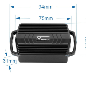 GPS локатор за нашийник с магнит, преносим, точност на позициониране 5 м, литиева батерия, IPX-3 водоустойчив, Baidu Maps