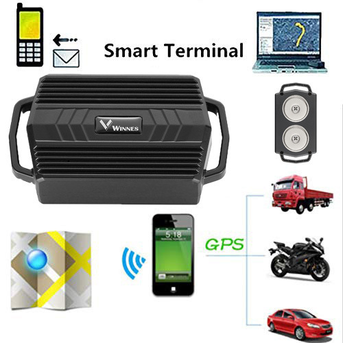 GPS локатор за нашийник с магнит, преносим, точност на позициониране 5 м, литиева батерия, IPX-3 водоустойчив, Baidu Maps