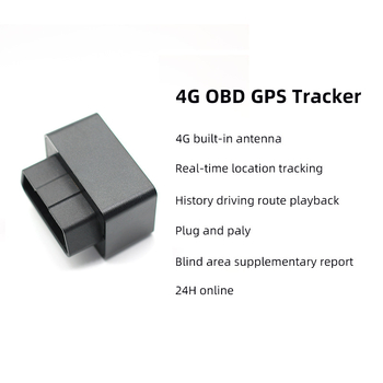 4G GPS auto tracker s visokom preciznošću pozicioniranja i OBD sučeljem za zaštitu od krađe