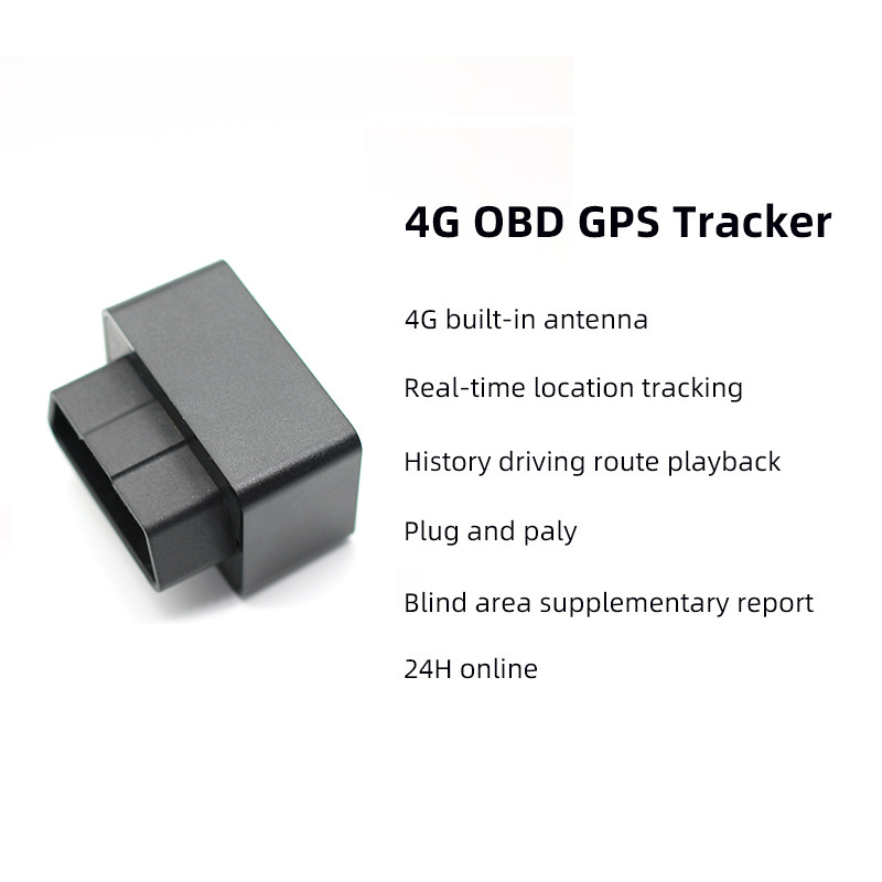 4G GPS auto tracker s visokom preciznošću pozicioniranja i OBD sučeljem za zaštitu od krađe