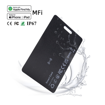 Pametni tražitelj kartica – Bluetooth anti-gubitak uređaj, MFi Certificirano, IP67, Globalno Pozicioniranje, Bežično Napajanje 180mAh