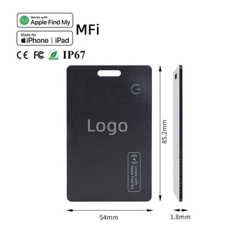 Pametni tražitelj kartica – Bluetooth anti-gubitak uređaj, MFi Certificirano, IP67, Globalno Pozicioniranje, Bežično Napajanje 180mAh