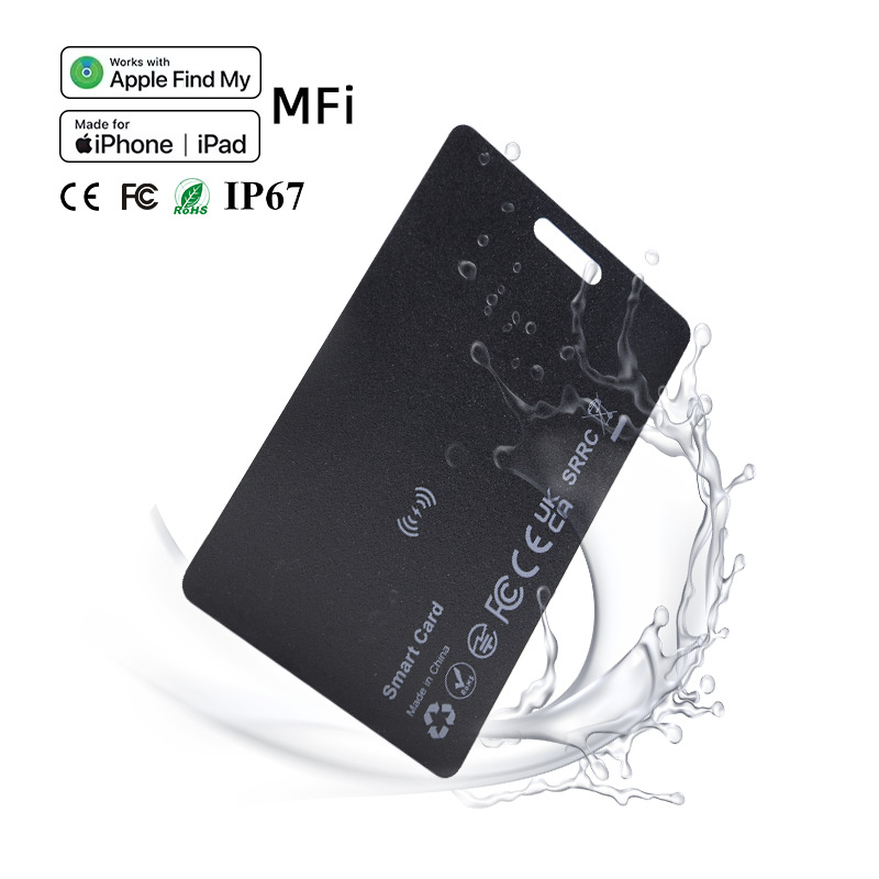 Pametni tražitelj kartica – Bluetooth anti-gubitak uređaj, MFi Certificirano, IP67, Globalno Pozicioniranje, Bežično Napajanje 180mAh