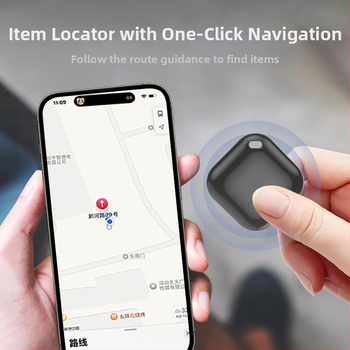 Lokalizator za sprječavanje gubitka za starije osobe, kućne ljubimce i djecu – dvostruki sustav f02-b, GPS pozicioniranje, domet 20 m, kompatibilan s Androidom i iOS-om, težina 7,4 g