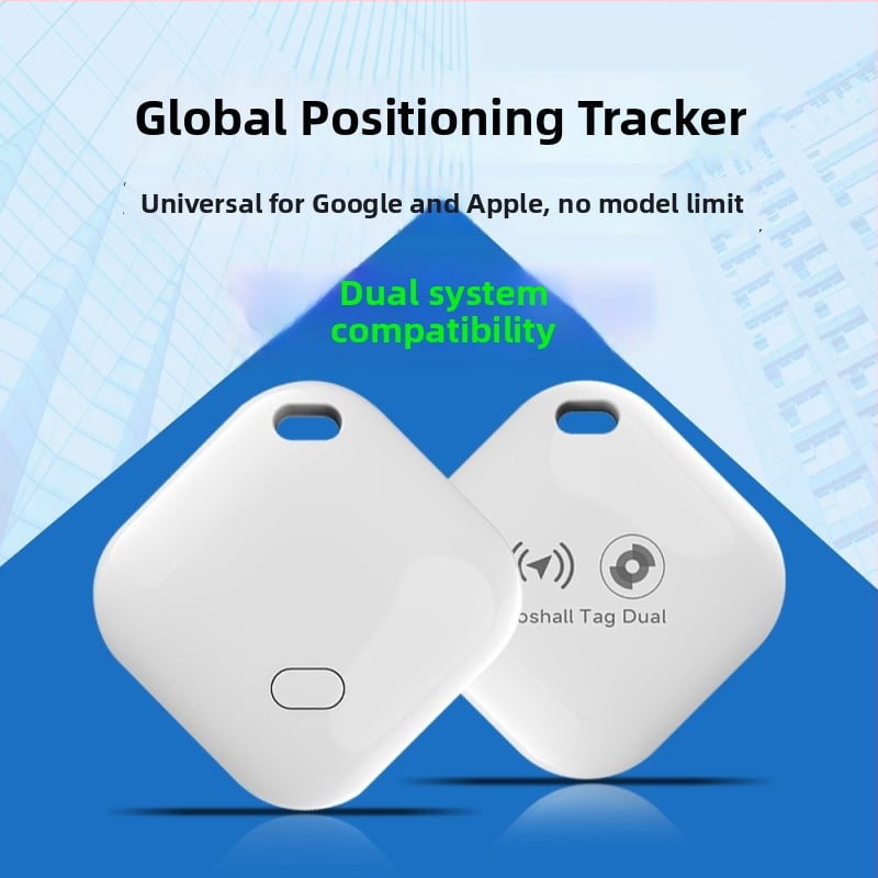 Lokalizator za sprječavanje gubitka za starije osobe, kućne ljubimce i djecu – dvostruki sustav f02-b, GPS pozicioniranje, domet 20 m, kompatibilan s Androidom i iOS-om, težina 7,4 g