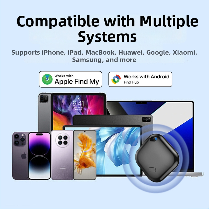 Lokalizator za sprječavanje gubitka za starije osobe, kućne ljubimce i djecu – dvostruki sustav f02-b, GPS pozicioniranje, domet 20 m, kompatibilan s Androidom i iOS-om, težina 7,4 g