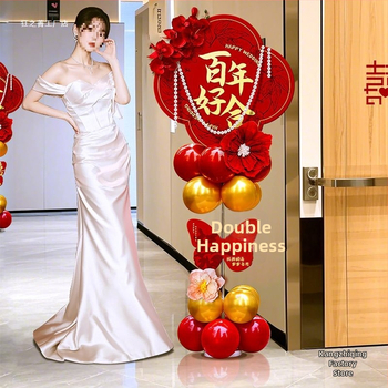 Balonska svadbena luka s nosačem za dvorište