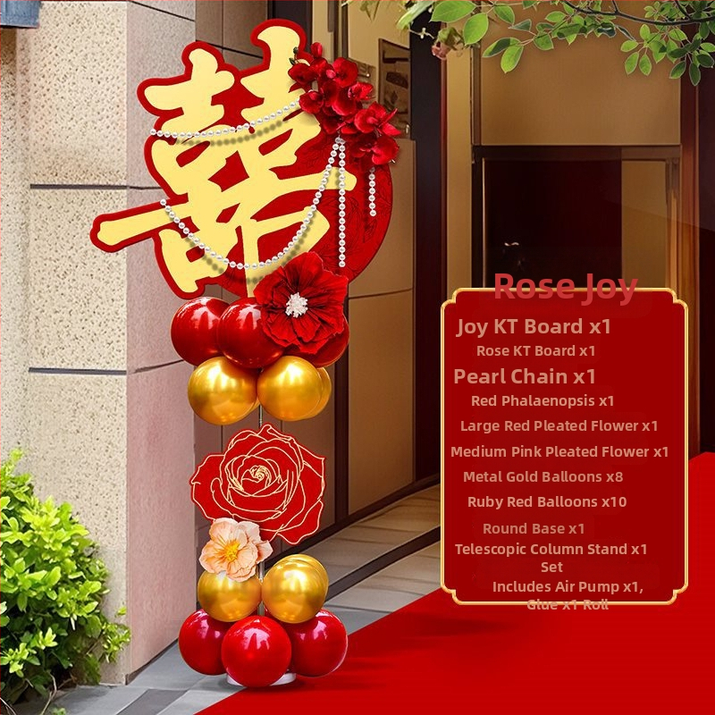 Balonska svadbena luka s nosačem za dvorište