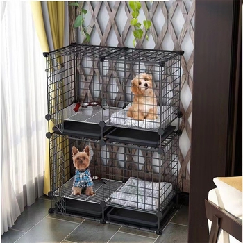 Κλουβί γάτας από σιδερένιο υλικό, για εσωτερική χρήση, για όλες τις εποχές, μάρκα Simple One