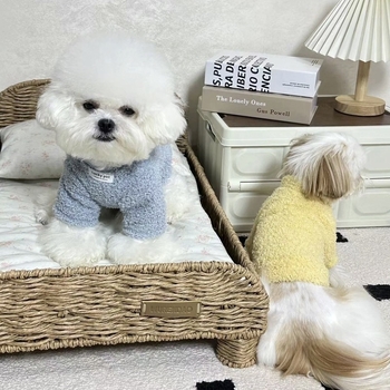 Jesenja pliš obleka za kućne ljubimce za male pse i mačke: Teddy, Bichon Frisé, Yorkshire Terrier, Pomeranian i Pudl