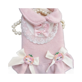 Odjeća za kućne ljubimce: fleece jakna, stil princeze, Pike marka, pamuk, za zimu i jesen