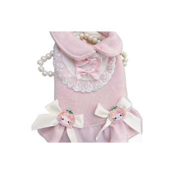 Odjeća za kućne ljubimce: fleece jakna, stil princeze, Pike marka, pamuk, za zimu i jesen