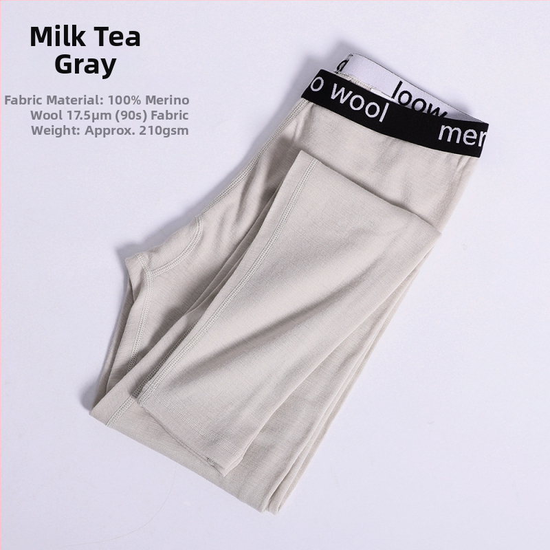 Ženske legice od merino vune – brzo sušeće hlače za trčanje, fitness i planinarenje (zima, proljeće, jesen)