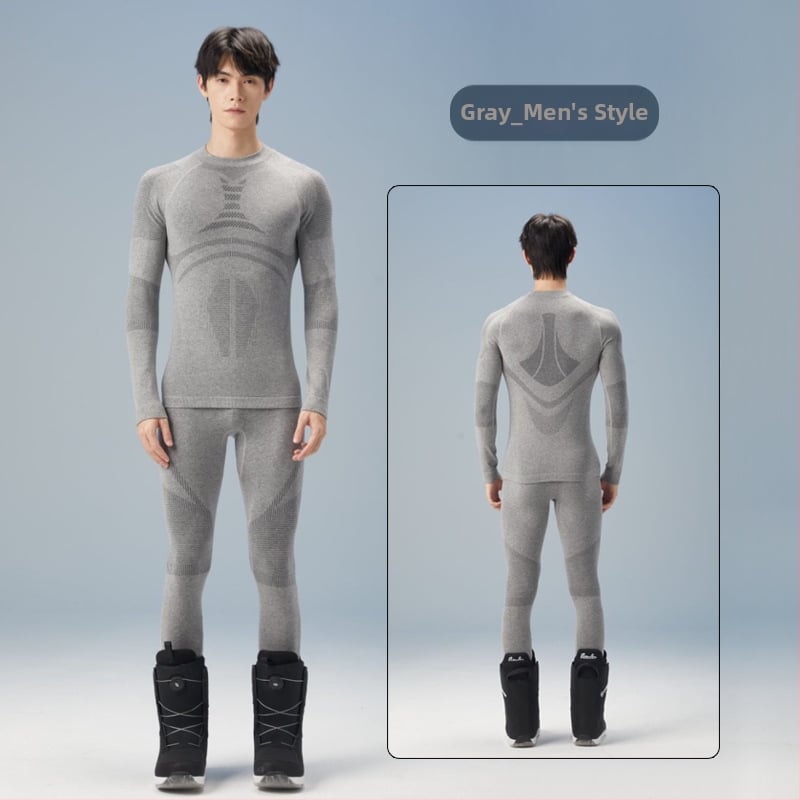 Set osnovnog sloja od merino vune, brzo suši, unisex, odvlačenje vlage, kompresija