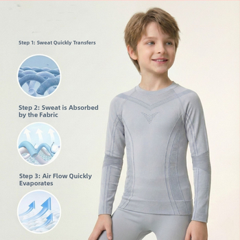 KAIVEXA Dječji Set za skijanje s brzim sušenjem - Unisex, Najlonski Bazni Sloj, Zimska upotreba