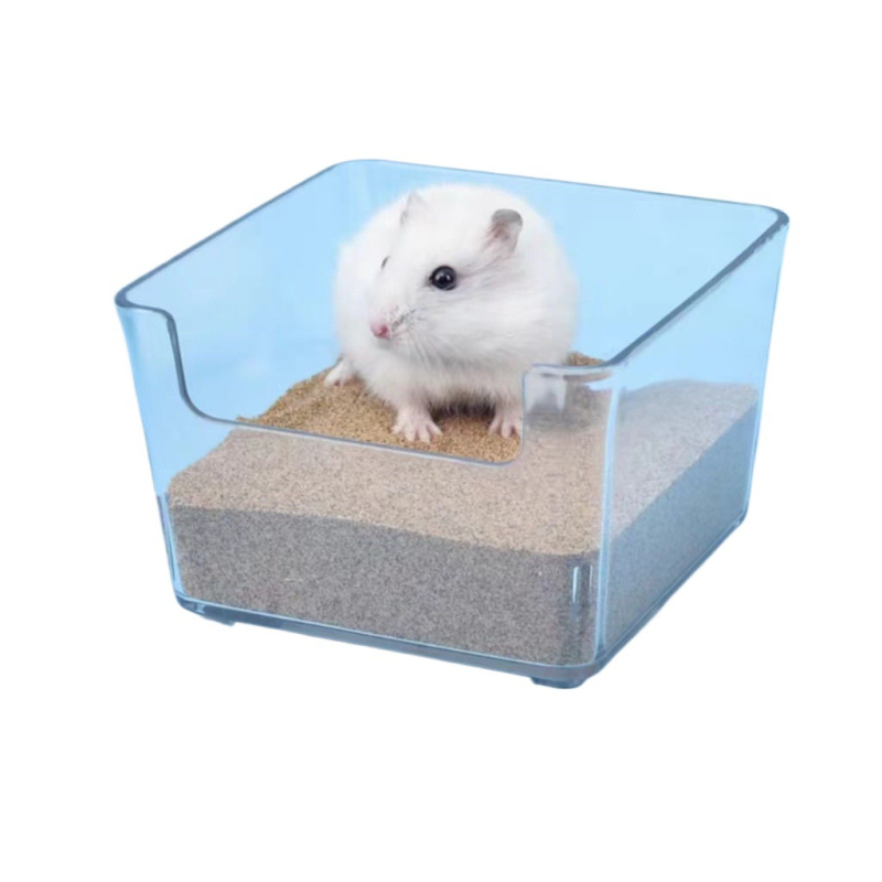 Dvostruka hamster kupaonica i toalet s pijeskom