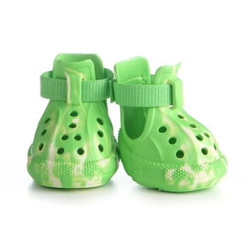 Pantofi interior pentru câini, talpă EVA moale, anti-derapare, perforați pentru ventilație, ușori, luminoși în întuneric, Zhejiang origine