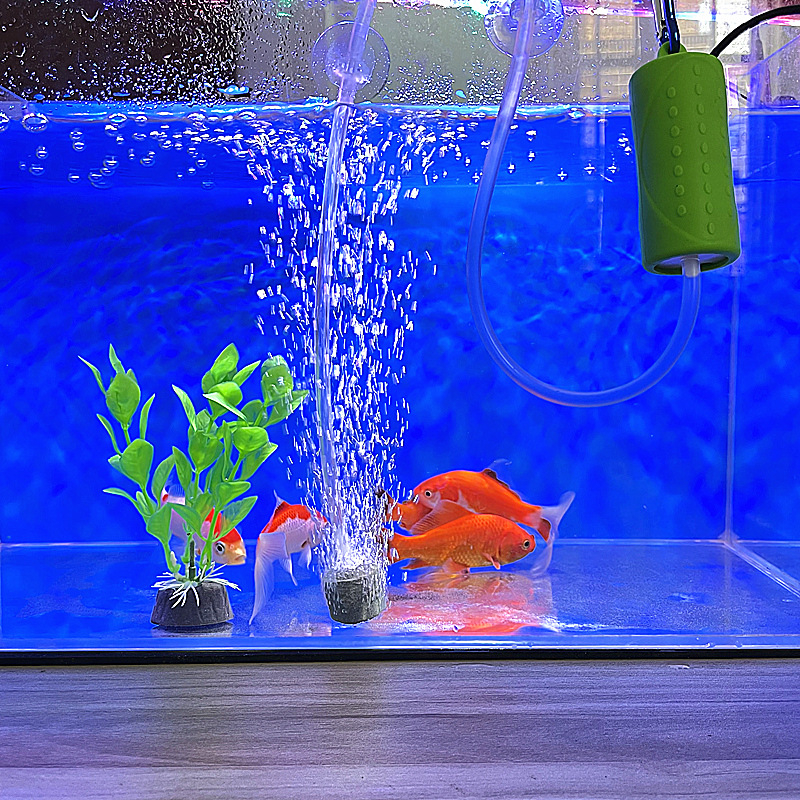 USB pumpa za kisik za akvarij, tiha, prijenosna, težina 0,15 kg - Fishing baby