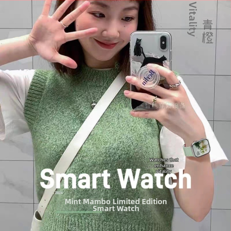 S10 pametni sat s silikonskim kaišem, utor za SIM karticu, cilindrični brojčanik, vodootporan