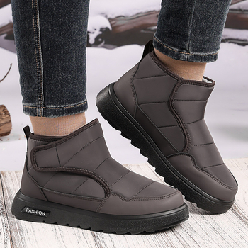 Muške termalne kućne papuče, slip-on, gornji dio Lycra, PU potplat, debeli dizajn
