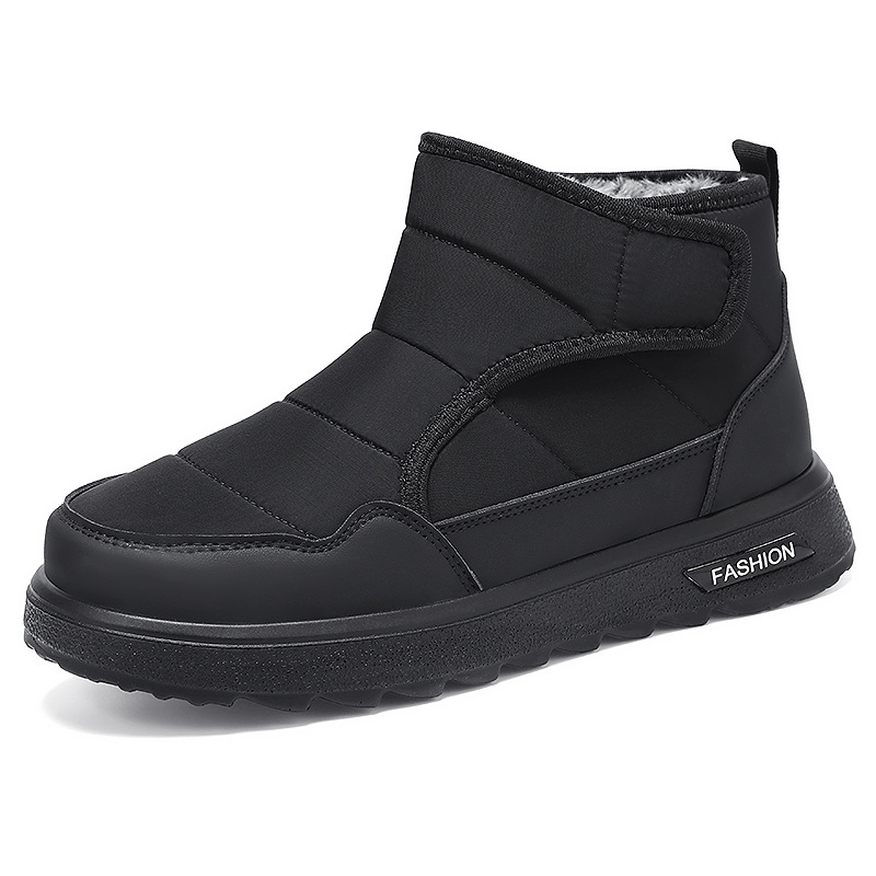 Muške termalne kućne papuče, slip-on, gornji dio Lycra, PU potplat, debeli dizajn