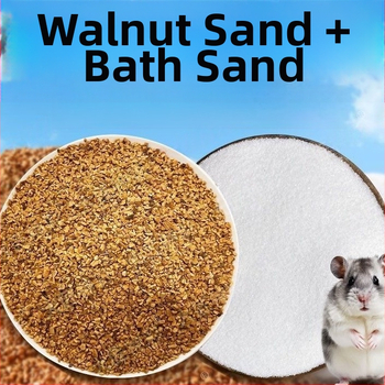 Dezodorujúca podstielka pre hamsterov — Vlašský piesok, bioenzýmy, granulovaný piesok, pre hamsterov