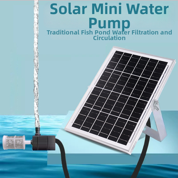 Ηλιακή DC12V υποβρύχια αντλία νερού για ενυδρείο ψαριών — υψηλή ισχύς κυκλοφορίας, φιλτράρισμα και οξυγονωση; Μάρκα TAI