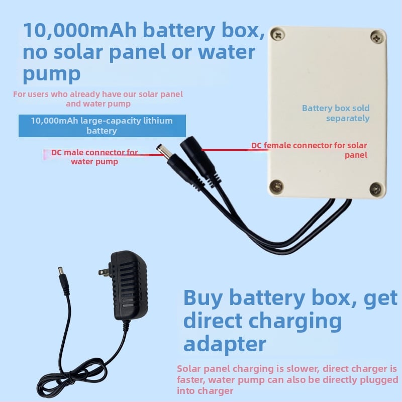 Ηλιακή DC12V υποβρύχια αντλία νερού για ενυδρείο ψαριών — υψηλή ισχύς κυκλοφορίας, φιλτράρισμα και οξυγονωση; Μάρκα TAI