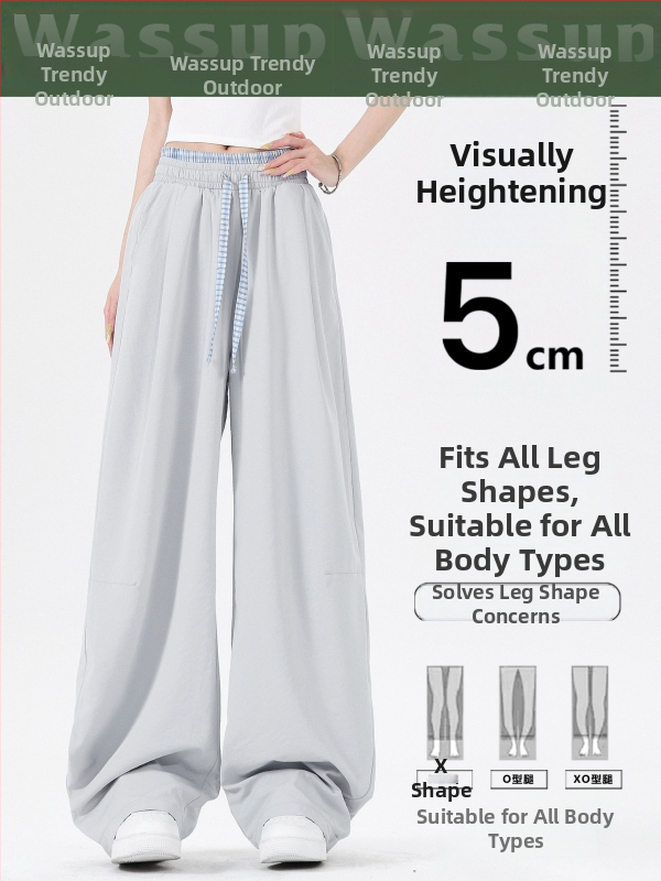 Hlače za brzo sušenje, otporne na habanje, mješavina kemijskih vlakana, karirani uzorak, za ljeto