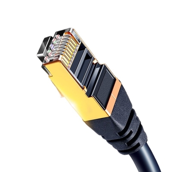 Καλώδιο δικτύου 10G από καθαρό χαλκό, Cat 6E γιγαμπίτ, με κρυστάλλινο συνδετήρα RJ-45, χωρίς ανάγκη για ρούτερ, οικιακό ευρυζωνικό