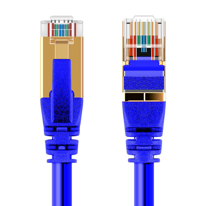 Καλώδιο δικτύου 10G από καθαρό χαλκό, Cat 6E γιγαμπίτ, με κρυστάλλινο συνδετήρα RJ-45, χωρίς ανάγκη για ρούτερ, οικιακό ευρυζωνικό