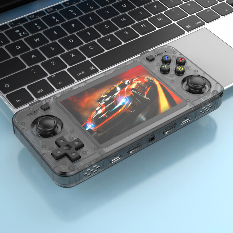 Kézi arcade konzol kettős joystickokkal, nyílt forráskódú Linux operációs rendszerrel, 3,5 hüvelykes kijelző, 64GB/128GB tárhely