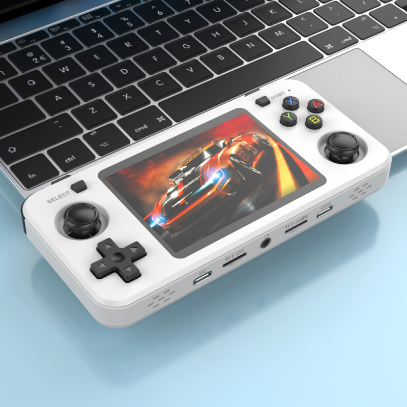 Kézi arcade konzol kettős joystickokkal, nyílt forráskódú Linux operációs rendszerrel, 3,5 hüvelykes kijelző, 64GB/128GB tárhely