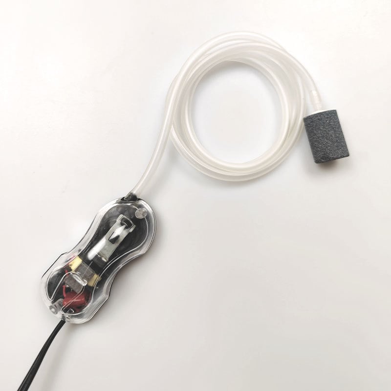 Mingxin USB pumpa za kisik za akvarij — mini prijenosni tiho aerator za kućnu uzgoj rib (Težina: 20 g; Uvoz: Ne; Licencirana privatna marka: Da)