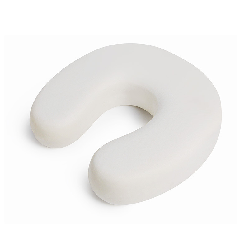 У-образена възглавничка за шия за възрастни, пълнеж от паметна пяна, ядро от чист памук, сертифицирана по EU ROHS