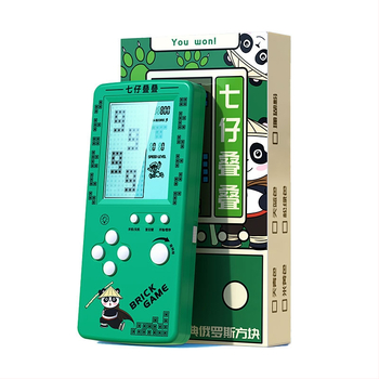 Prenosná konzola Tetris - nostalgický štýl, 1GB pamäť, jednému hráčovi, veľká obrazovka, ochrana očí