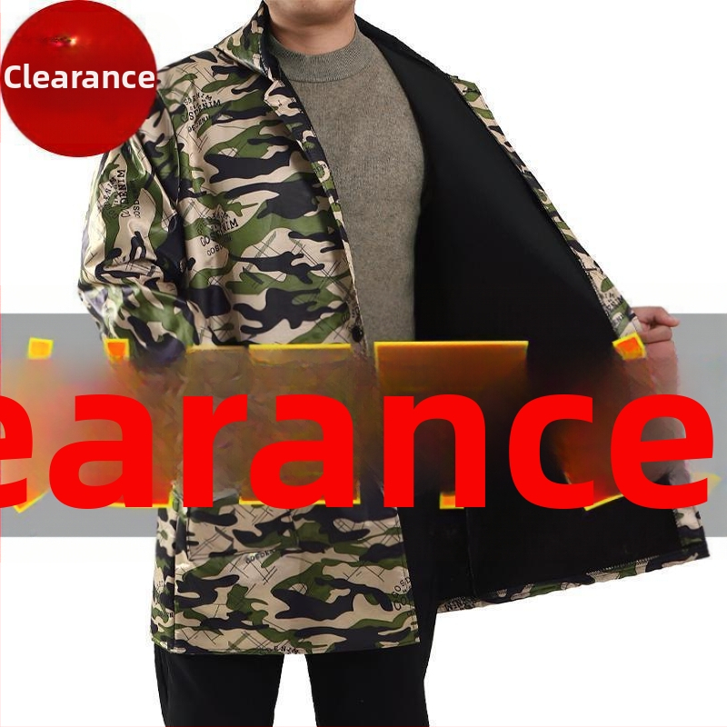 Zimný maskovací pracovný overal s fleecovou podšívkou, nepremokavý a olejodolný pre dospelých.