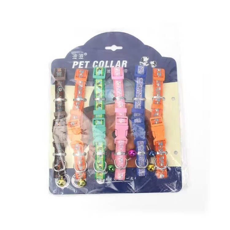 Mačji ogrlica s kaišem i zvoncem, najlon, marka Bobo