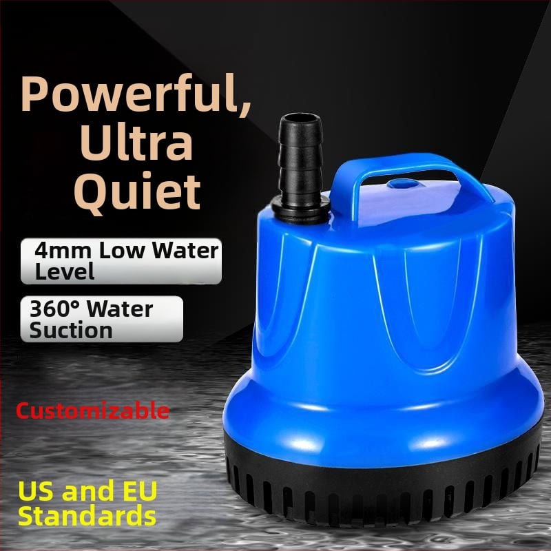 Υποβρύχια αντλία ενυδρείου τριών σε ένα: ήσυχη κυκλοφορία, φιλτράρισμα και αερισμός