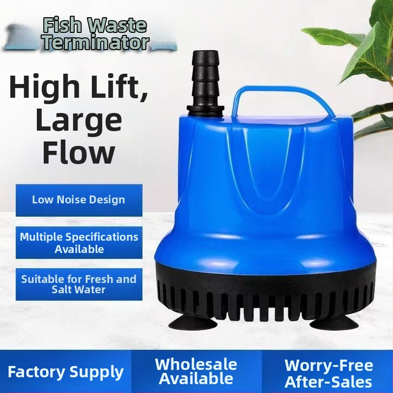 Υποβρύχια αντλία ενυδρείου τριών σε ένα: ήσυχη κυκλοφορία, φιλτράρισμα και αερισμός