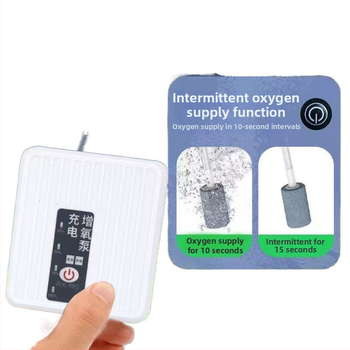 K1 akváriumi oxigénpumpa, energiatakarékos, ultracsendes, hosszú élettartamú, kettős áramellátás, Smoke Márka