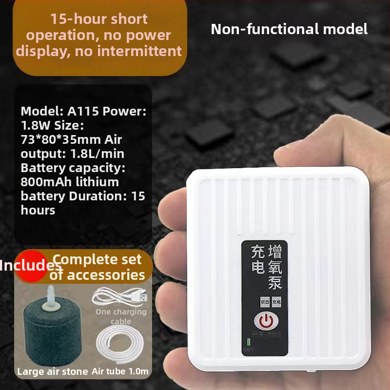 K1 akváriumi oxigénpumpa, energiatakarékos, ultracsendes, hosszú élettartamú, kettős áramellátás, Smoke Márka