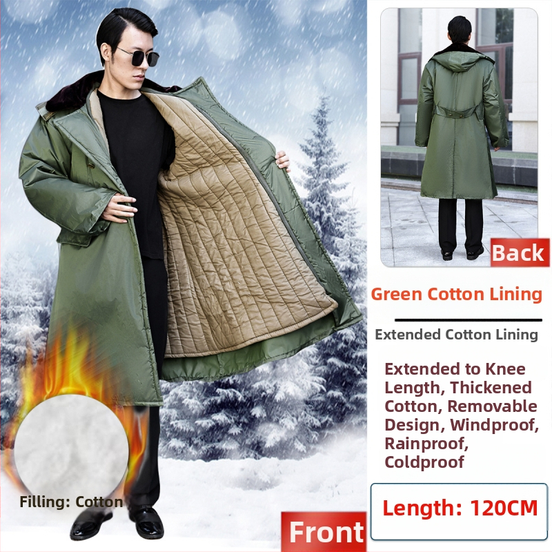 Kamuflážny zimný kabát z bavlnenej zmesi, pre dospelých, unisex