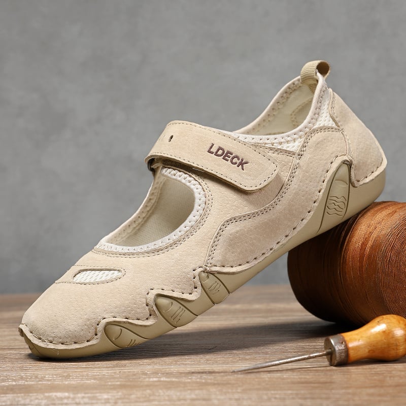 Női sportos-casual cipő pigskin + szintetikus bőr + textil felsővel; elasztikus pántos zárás; kerek orr; PU talp; gumírozott külső talp